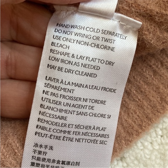 NWOT Free People Sloane Cardigan Color Cafe Cream Size Large - Picture 6 of 7